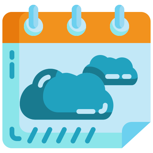 Дождливый день Generic Flat иконка
