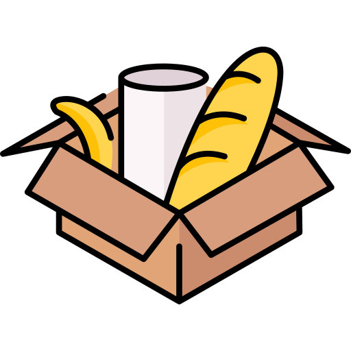 Food donation Generic Thin Outline Color icon