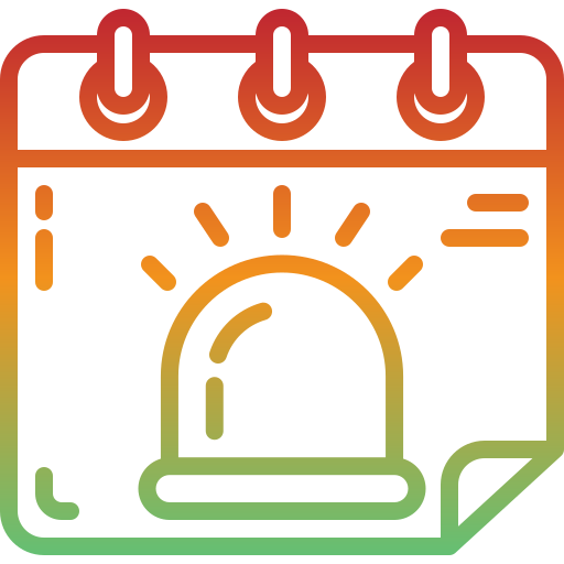 Reminder Generic Gradient icon