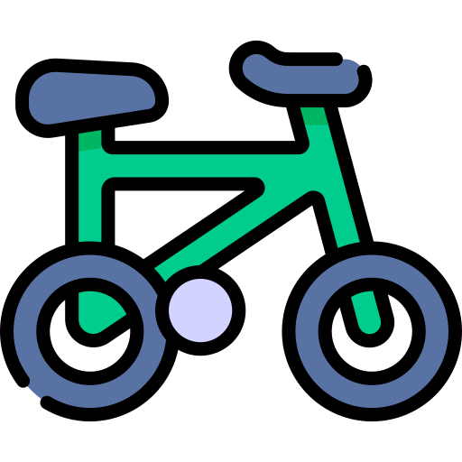 サイクリング Kawaii Lineal color icon