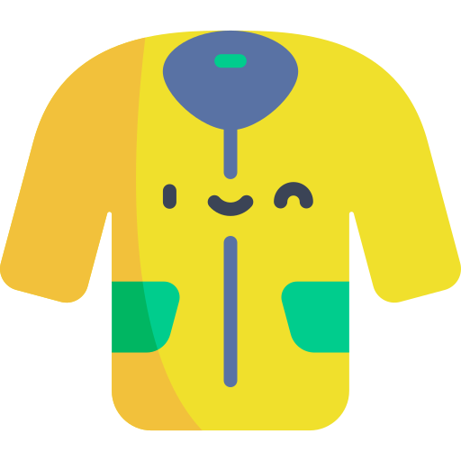 jersey deportivo Kawaii Flat icono