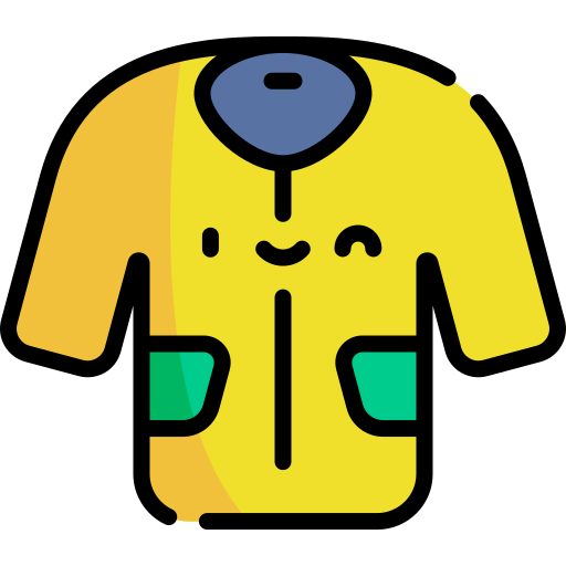 koszulka sportowa Kawaii Lineal color ikona