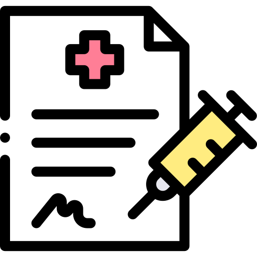 Prescription Detailed Rounded Lineal color icon