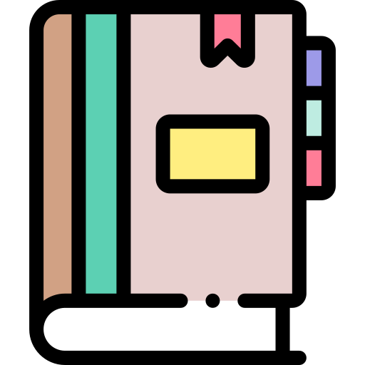 Planner Detailed Rounded Lineal color icon