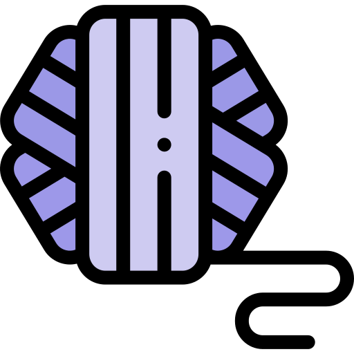 毛糸玉 Detailed Rounded Lineal color icon