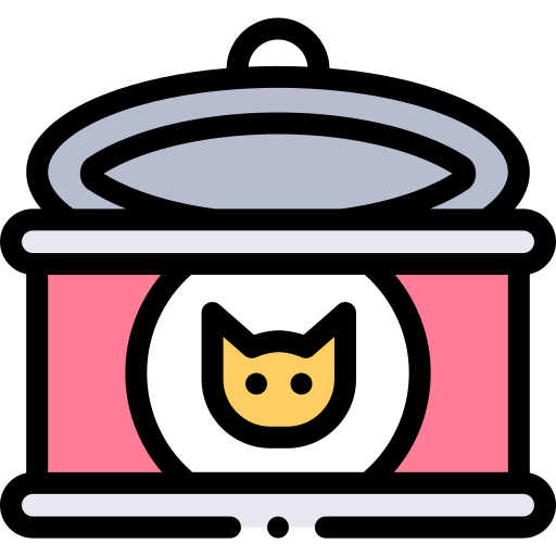 Canned food Detailed Rounded Lineal color icon