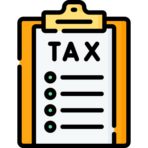 Taxes Special Lineal color icon