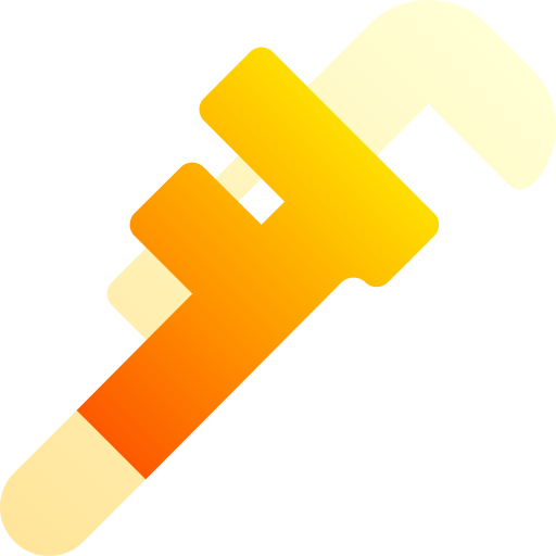 Pipe wrench Basic Gradient Gradient icon