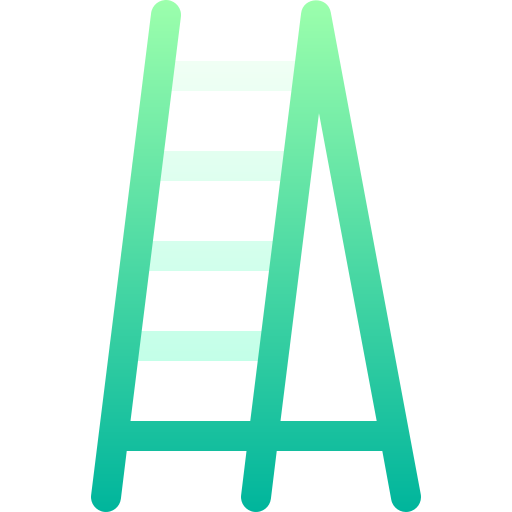escalera Basic Gradient Gradient icono