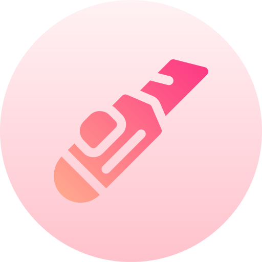 cutter Basic Gradient Circular icon