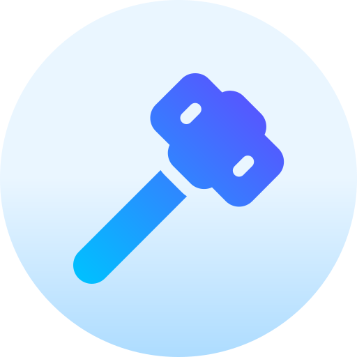 Mallet Basic Gradient Circular icon