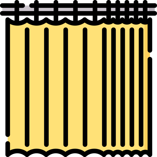 カーテン Special Lineal color icon