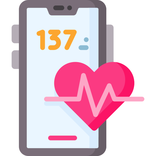 Heart rate Special Flat icon