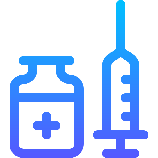 medicina Basic Gradient Lineal color Ícone