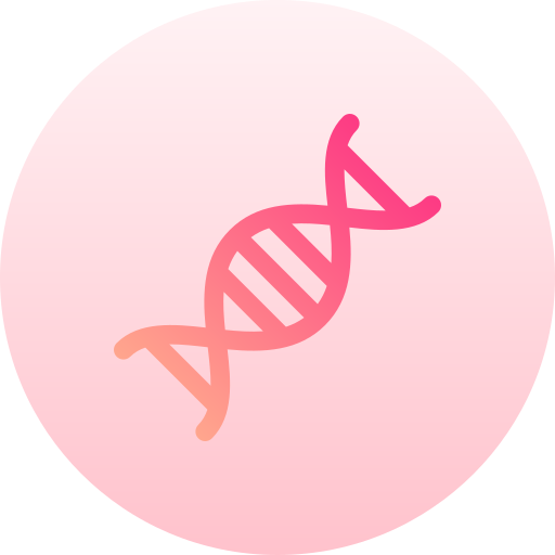 ДНК Basic Gradient Circular иконка