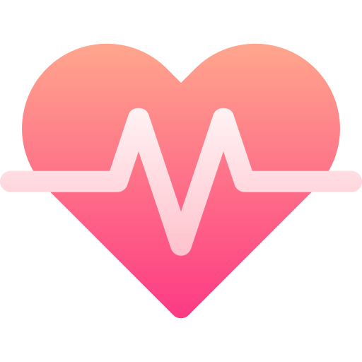 Сердцебиение Basic Gradient Gradient иконка