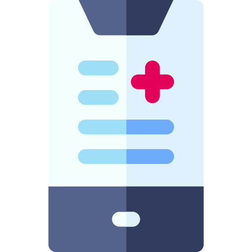medizinische app Basic Rounded Flat icon
