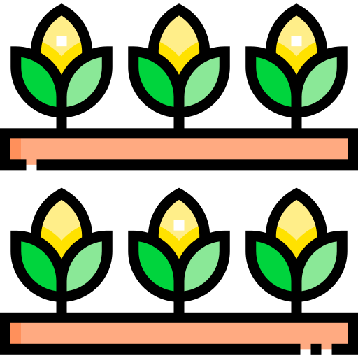 Plant Detailed Straight Lineal color icon