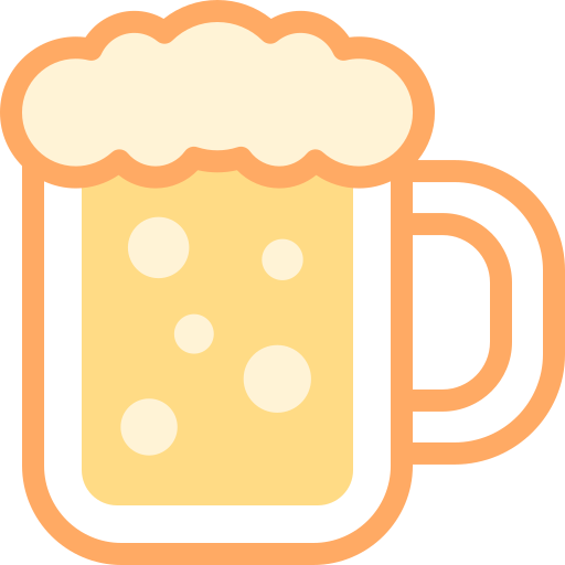 ビール Detailed color Lineal color icon