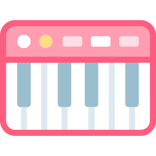 klaviatur Detailed color Lineal color icon