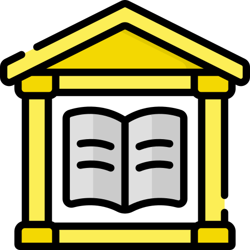 図書館 Special Lineal color icon