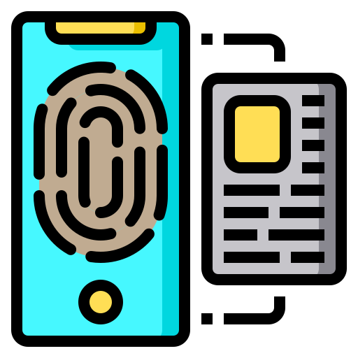 biometrisch Phatplus Lineal Color icoon