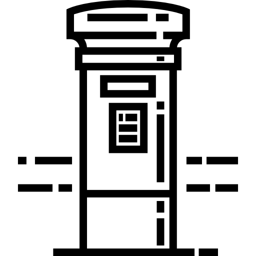 briefkasten Detailed Straight Lineal icon