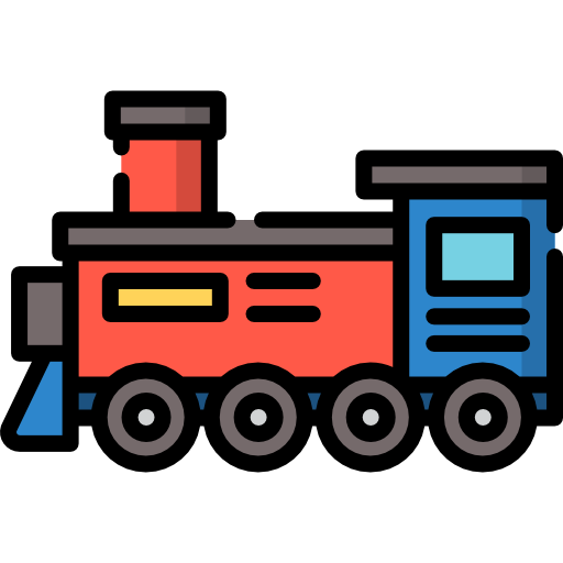 lokomotywa Special Lineal color ikona