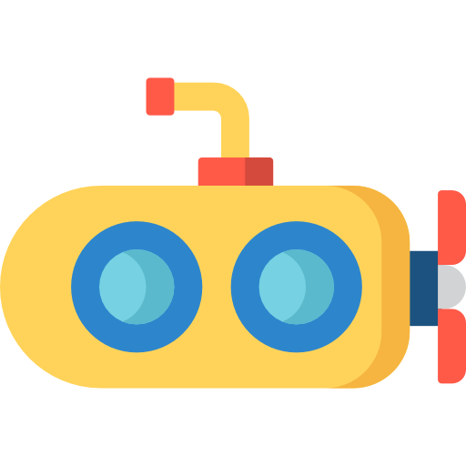 Łódź podwodna Special Flat ikona