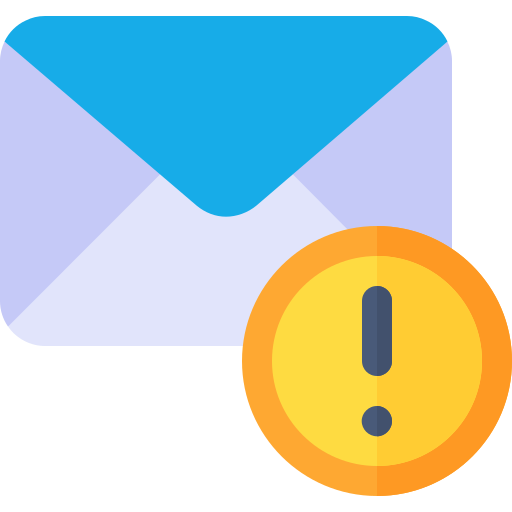 e-mail Basic Rounded Flat ikona