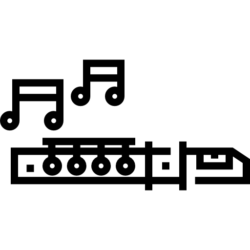 フルート Detailed Straight Lineal icon
