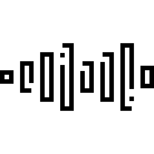 음파 Detailed Straight Lineal icon