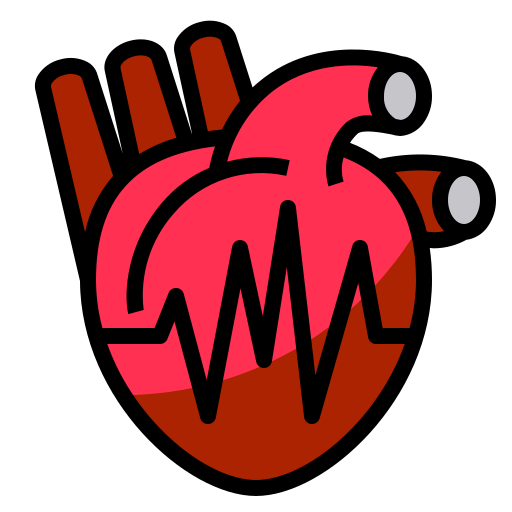 Сердцебиение Phatplus Lineal Color иконка