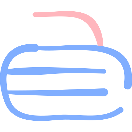 Curling Basic Hand Drawn Color icon