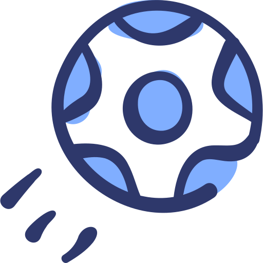 fútbol americano Basic Hand Drawn Lineal Color icono