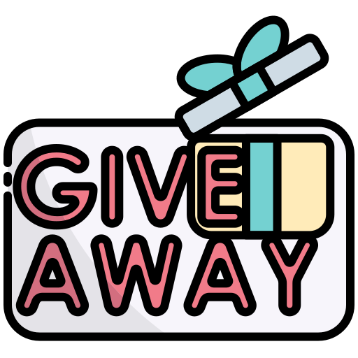 Give away Generic Outline Color icon