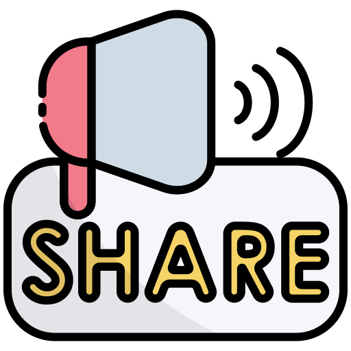 Share Generic Outline Color icon