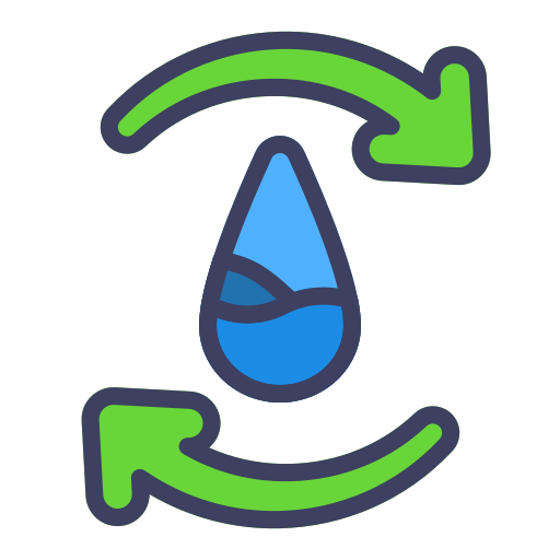 gota de agua Generic Outline Color icono