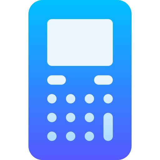 Calculator Basic Gradient Gradient icon