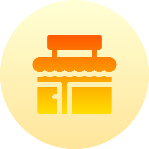 winkel Basic Gradient Circular icoon
