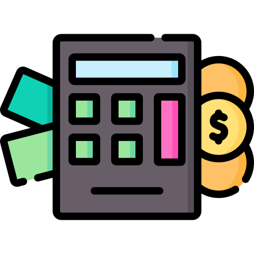 Calculator Special Lineal color icon