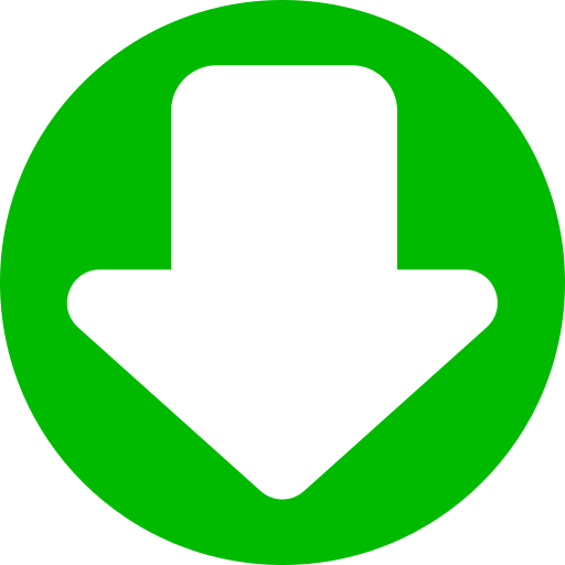 botón abajo Generic Flat icono