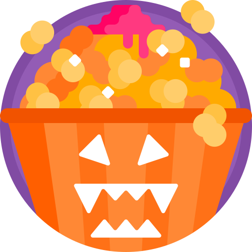 popcorn Detailed Flat Circular Flat ikona
