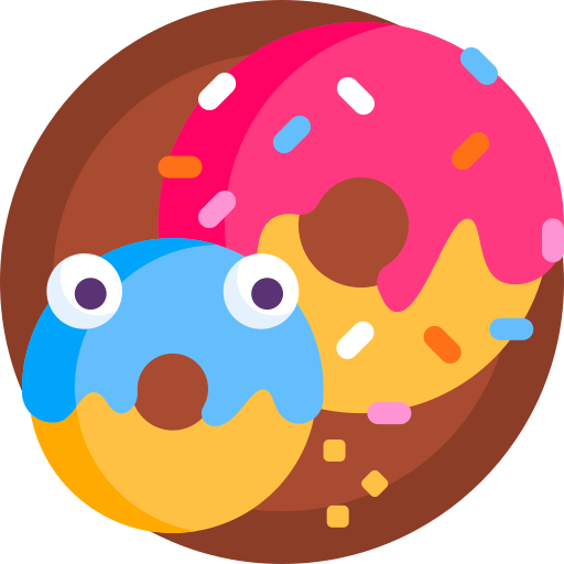 donut Detailed Flat Circular Flat icoon
