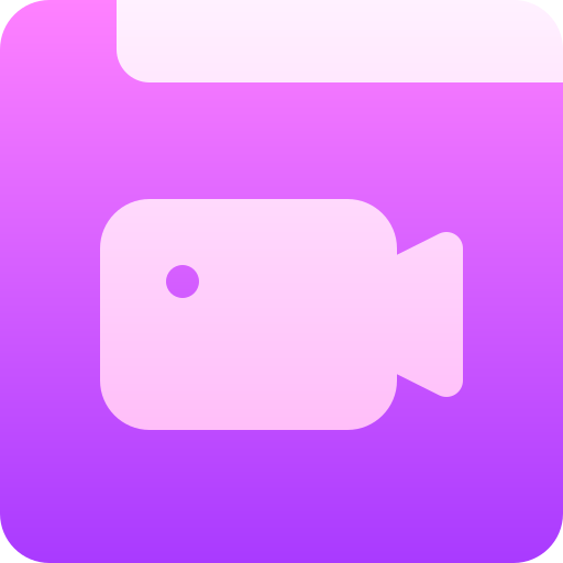 Videocall Basic Gradient Gradient icon