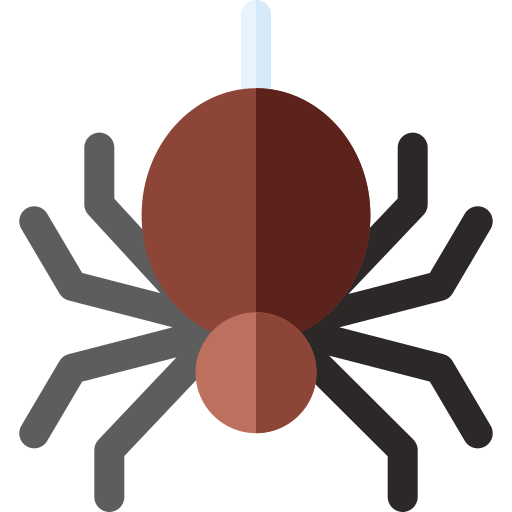 araña Basic Rounded Flat icono