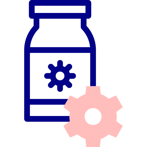 szczepionka Detailed Mixed Lineal color ikona