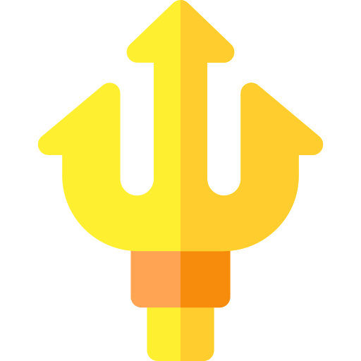 Trident Basic Rounded Flat icon