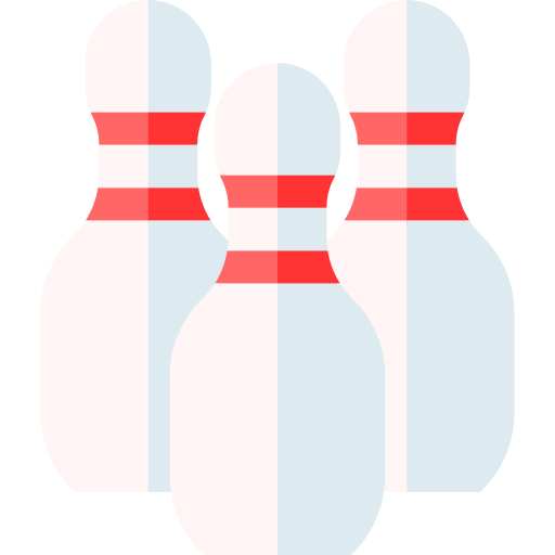birillo da bowling Basic Straight Flat icona