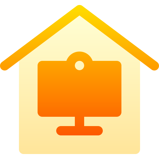 House Basic Gradient Gradient icon